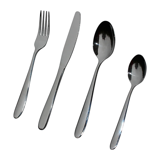 Stainless Steel Cutlery Set 32-Piece - Knives Fork Spoon