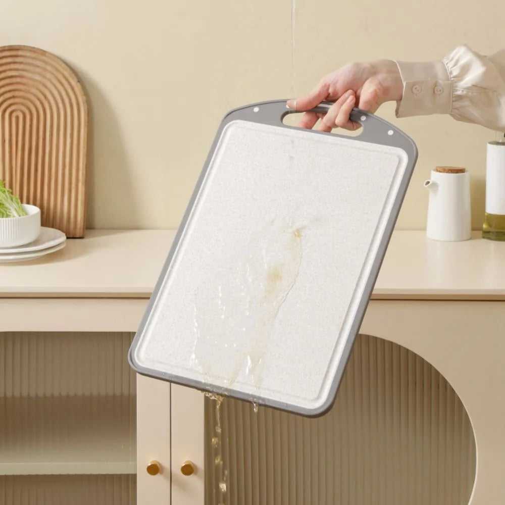 Stainless Steel Double Side Cutting Board Kylin 46x31cm