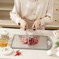 Stainless Steel Double Side Cutting Board Kylin 46x31cm