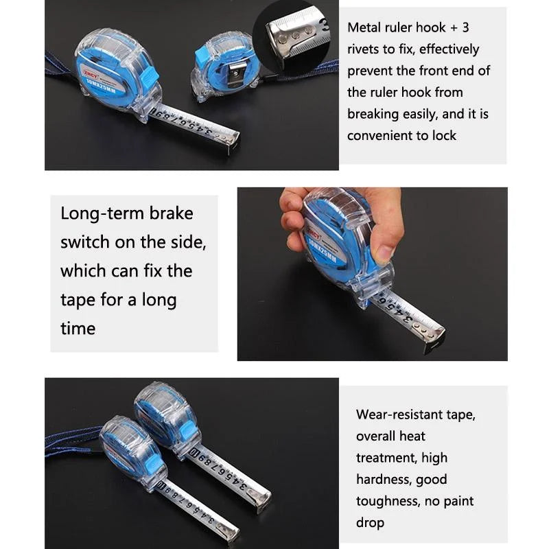 Stainless Steel Drop-proof Waterproof Tape Measure - Tools