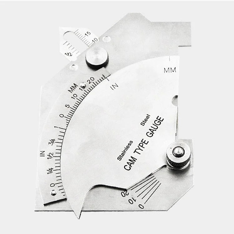 Stainless Steel Fillet Weld Gauge - Multi-function