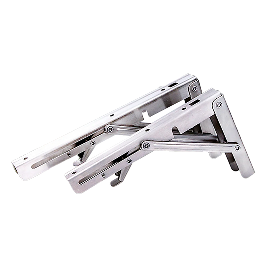 Stainless Steel Folding Table Bracket 2x 10’’ Heavy Duty