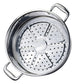 Stainless Steel Food Steamer 2X 3 Tier 32cm Heavy Duty Vegetable Pot Stackable Pan Insert with Glass Lid