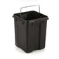 Stainless Steel Foot Pedal Rubbish Recycling Bin Square 2X 12L - Blue - Premium
