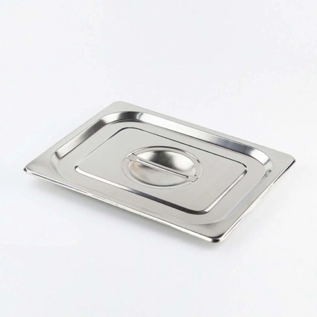 Stainless Steel Gastronorm Lid Premium 2X Full Size 1/2 Tray Top Cover