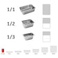 Stainless Steel Gastronorm Pan Premium 4X Full Size 1/2 15cm Deep Tray