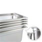 Stainless Steel Gastronorm Pan Premium 4X Full Size 1/2 15cm Deep Tray