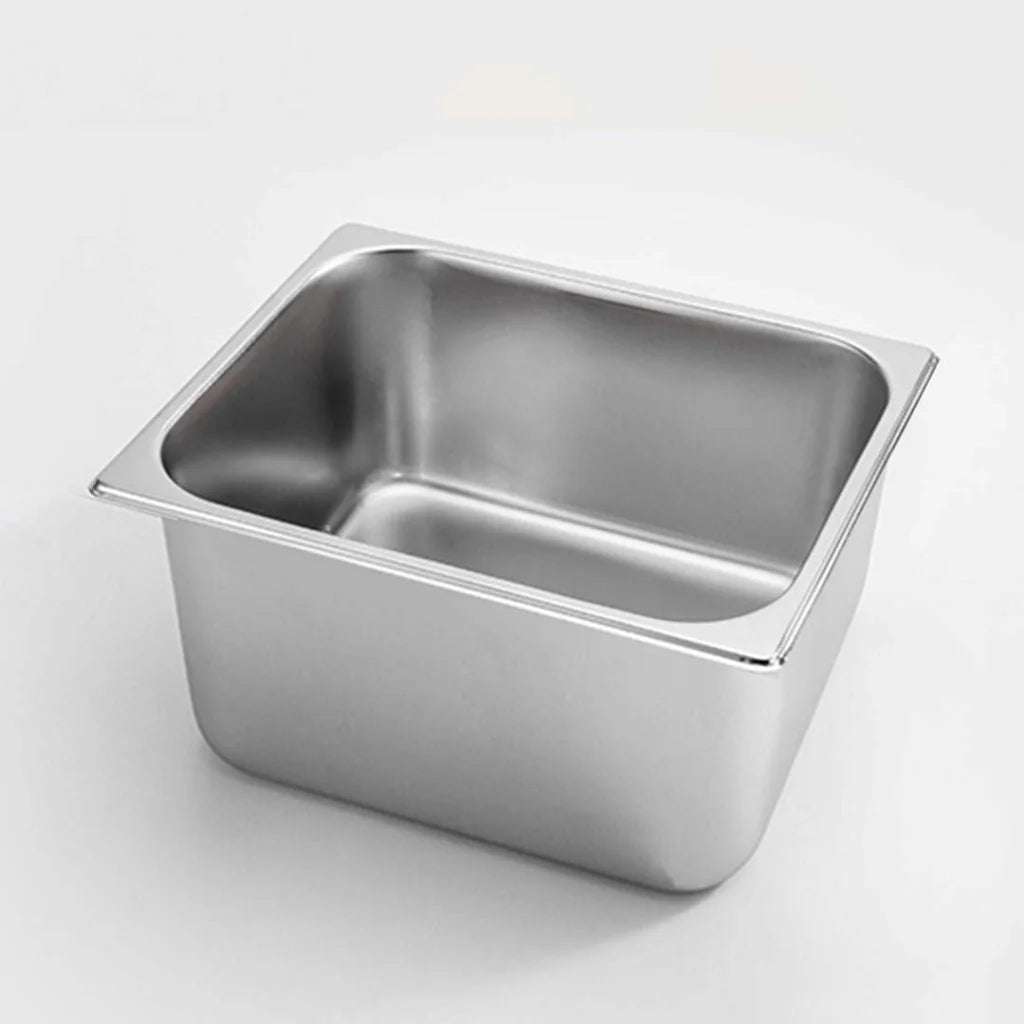 Stainless Steel Gastronorm Pan Premium Full Size 1/2 20cm Deep Tray with Lid