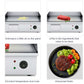 Stainless Steel Griddle Set Premium 2X Ribbed Commercial Grill BBQ Hot Plate