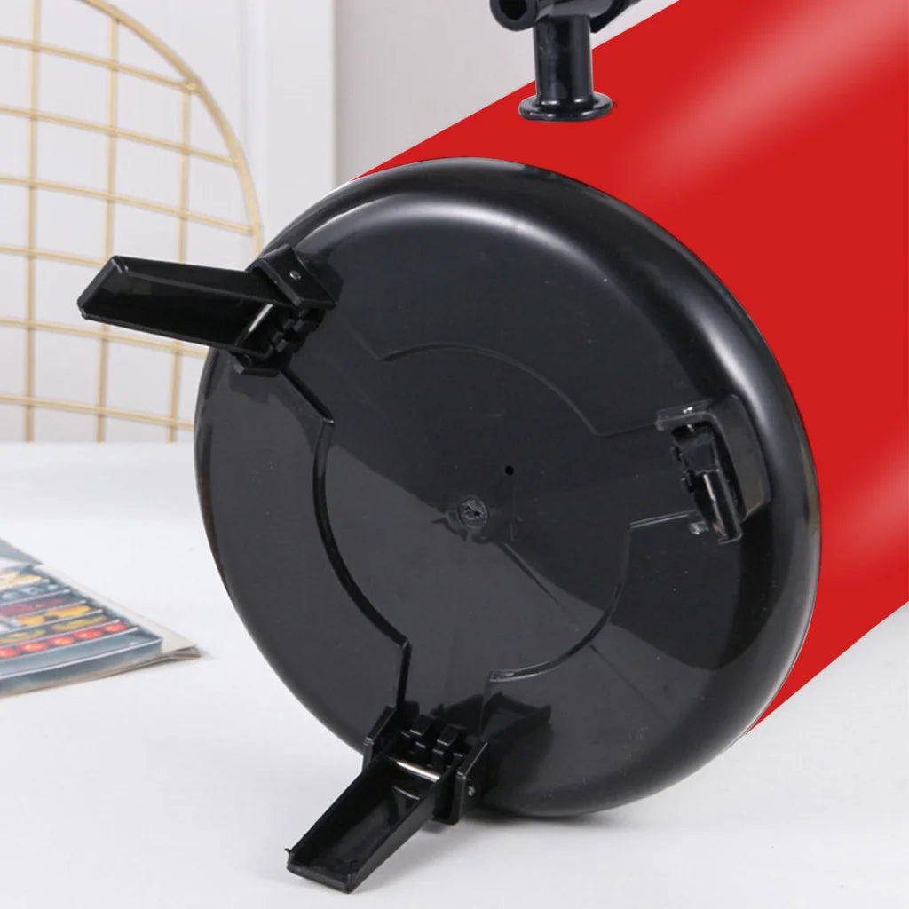 Stainless Steel Insulated Milk Tea Barrel 8X 14L Hot and Cold Beverage Dispenser with Faucet - Red