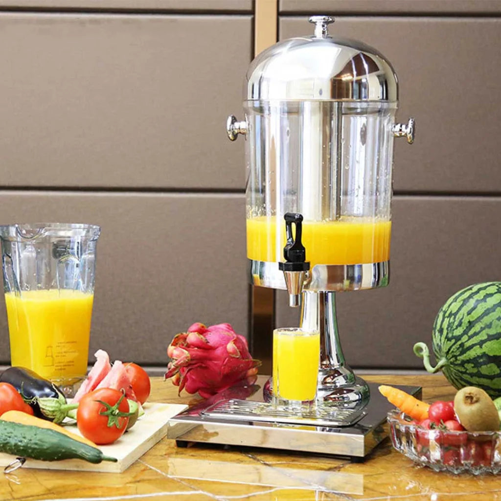 Stainless Steel Juicer Single 8L Water Milk Coffee Pump Beverage Drinking Utensils - Premium