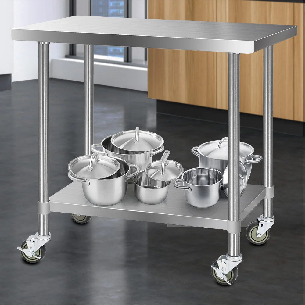 Stainless Steel Kitchen Benches Work Bench Food Prep Table