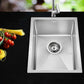 Stainless Steel Kitchen Sink 340×440mm Nano Under/Topmount