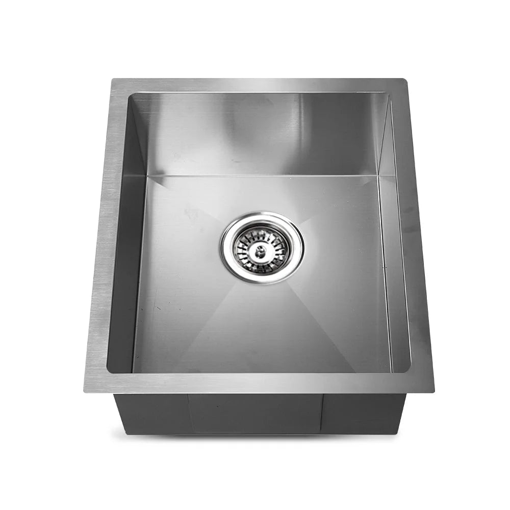 Stainless Steel Kitchen Sink 390X450MM Under Topmount Sinks Laundry