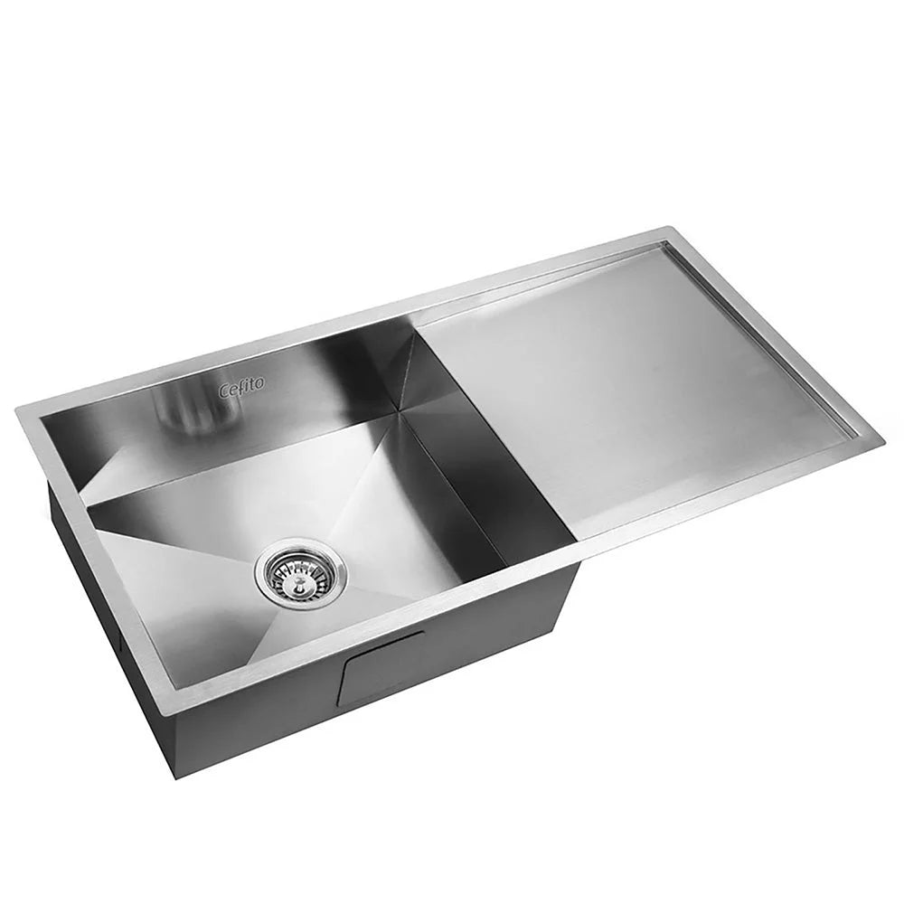 Stainless Steel Kitchen Sink 96cm x