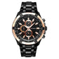 Stainless Steel Men Analog Sport Watch - 8023 - White Case