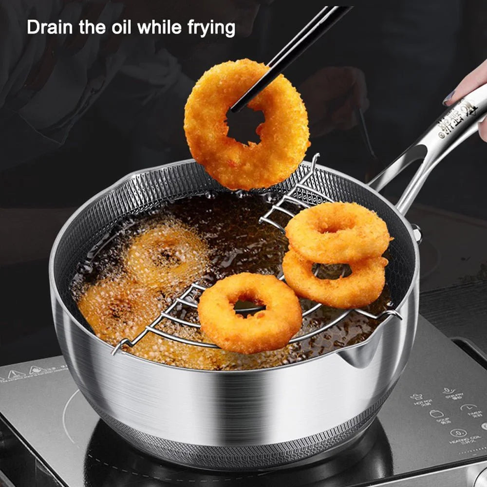 Stainless Steel Milk Pot Premium 316 Non-Stick 22cm