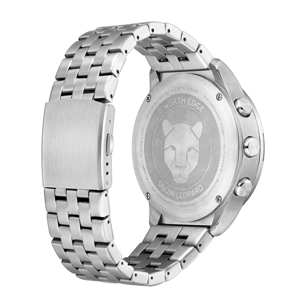 Stainless Steel Multifunction Smart Watch for Men