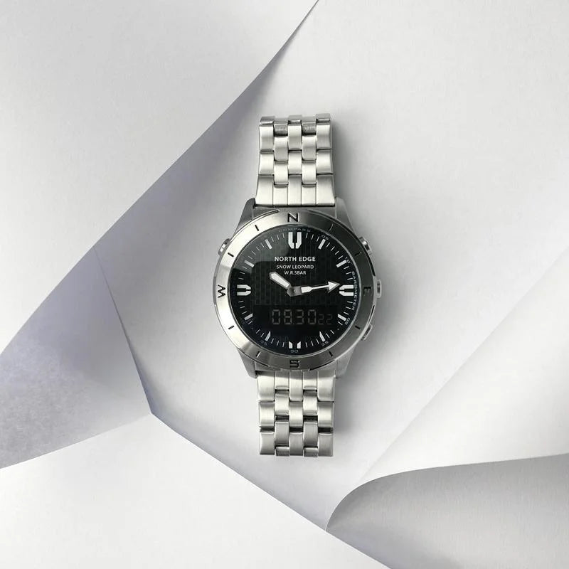 Stainless Steel Multifunction Smart Watch for Men