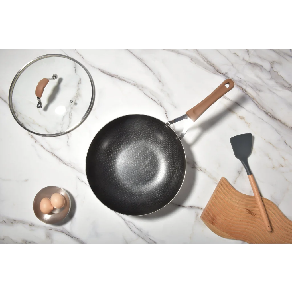 Stainless Steel Non-Stick Noka Wok Kylin 3 Layer - 30cm