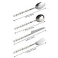 Stainless Steel Pearl Handle Flatware Cutlery Set 4 Piece