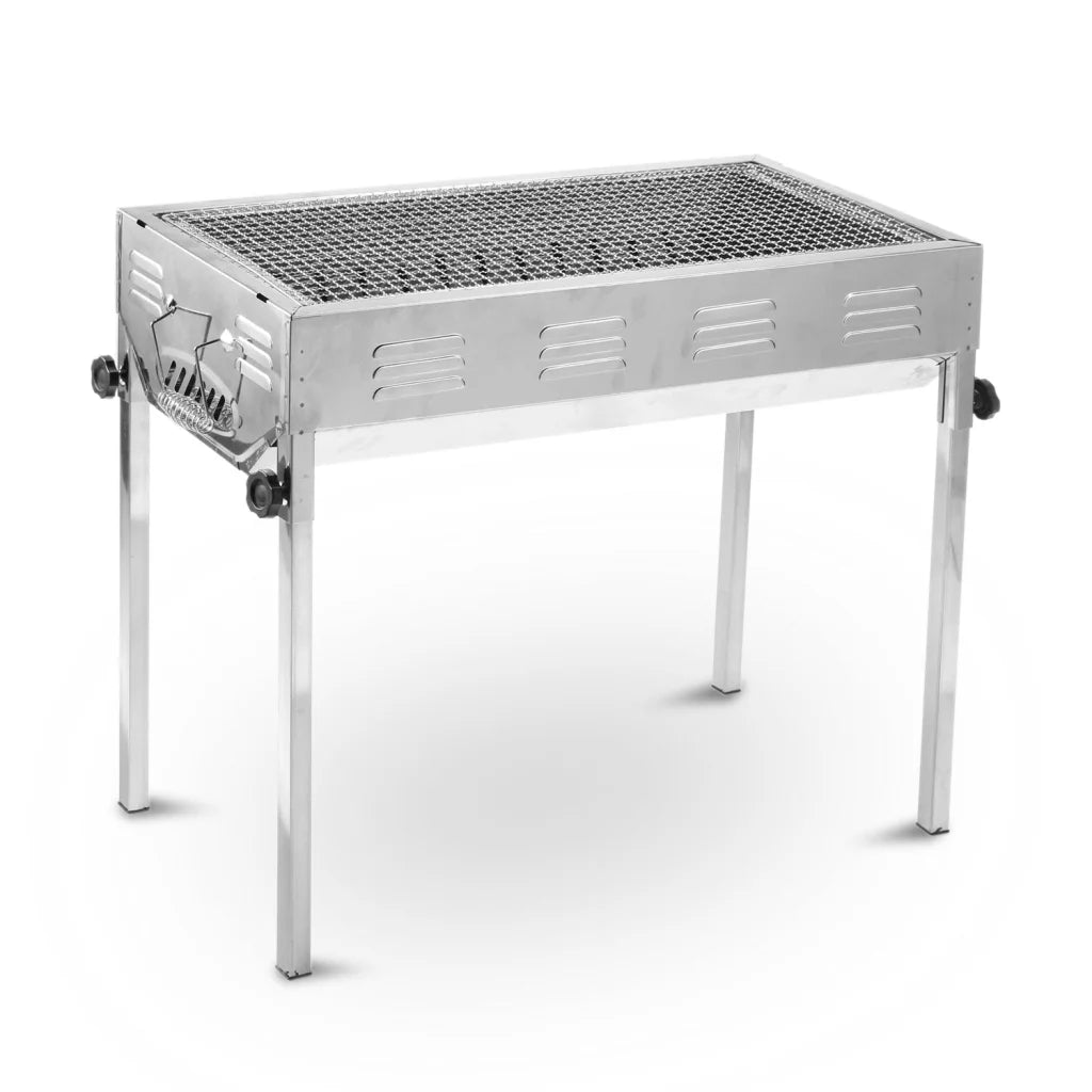 Stainless Steel Portable Outdoor BBQ Barbecue Grill Set