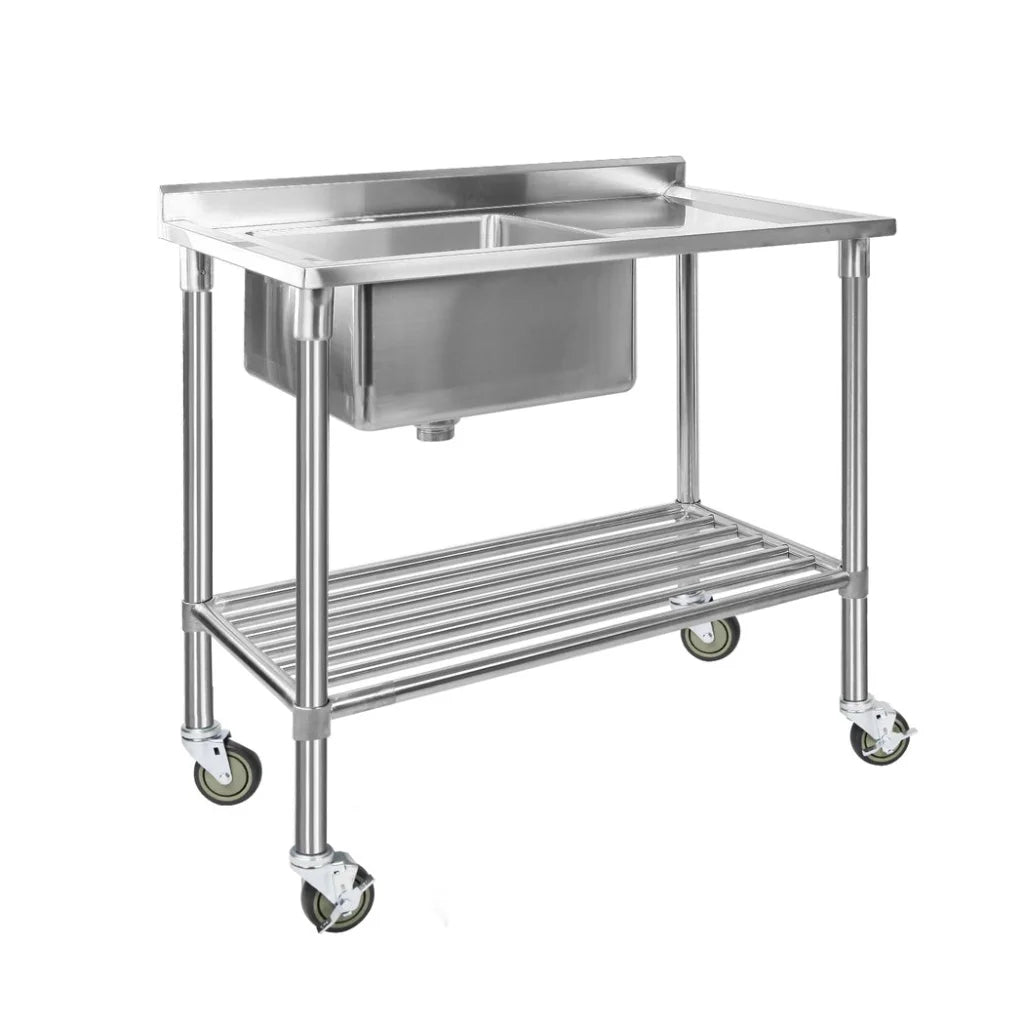 Stainless Steel Sink Bench 304 Kitchen Work Benches