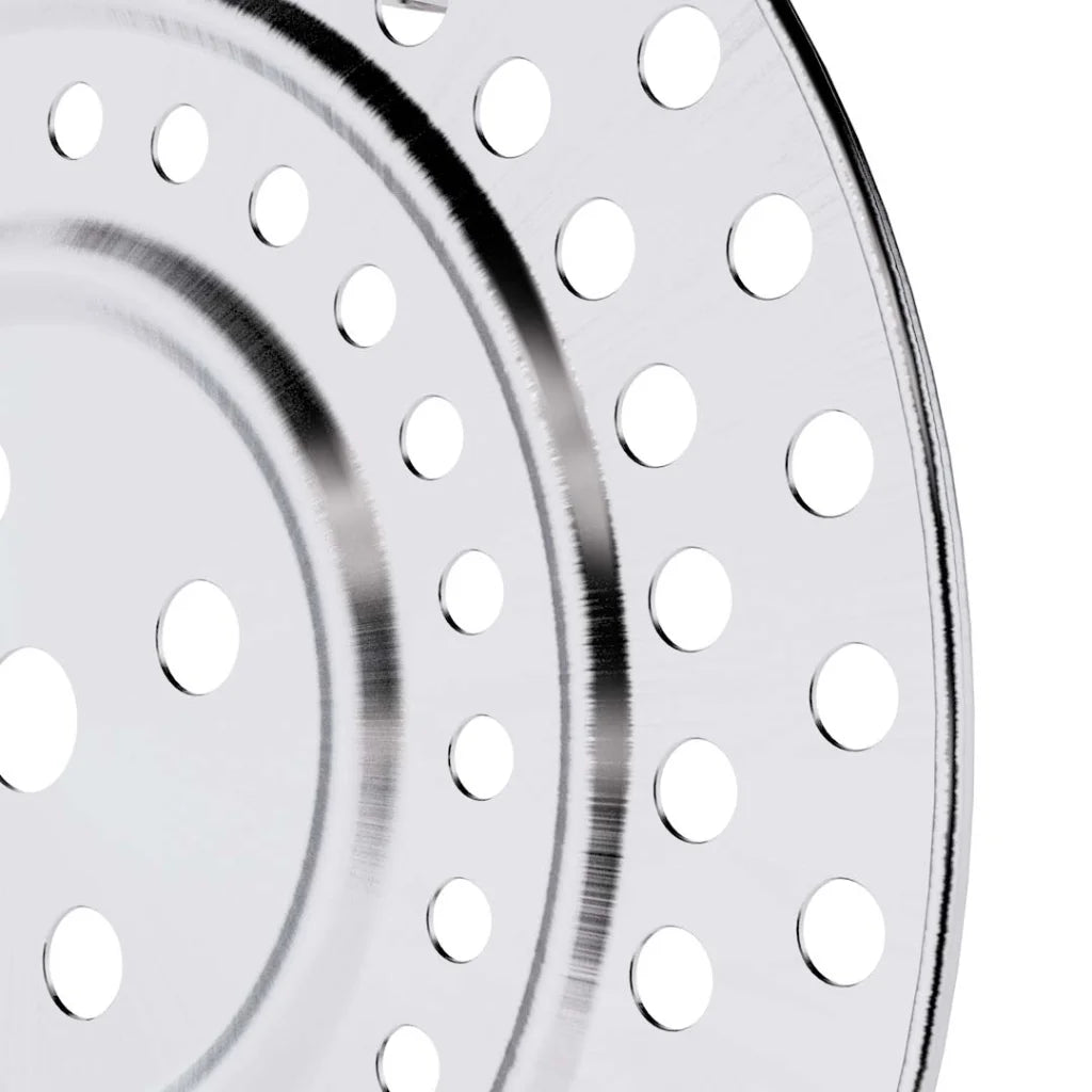 Stainless Steel Steamer Insert Stock Pot 34cm Steaming Rack Stockpot Tray - Premium