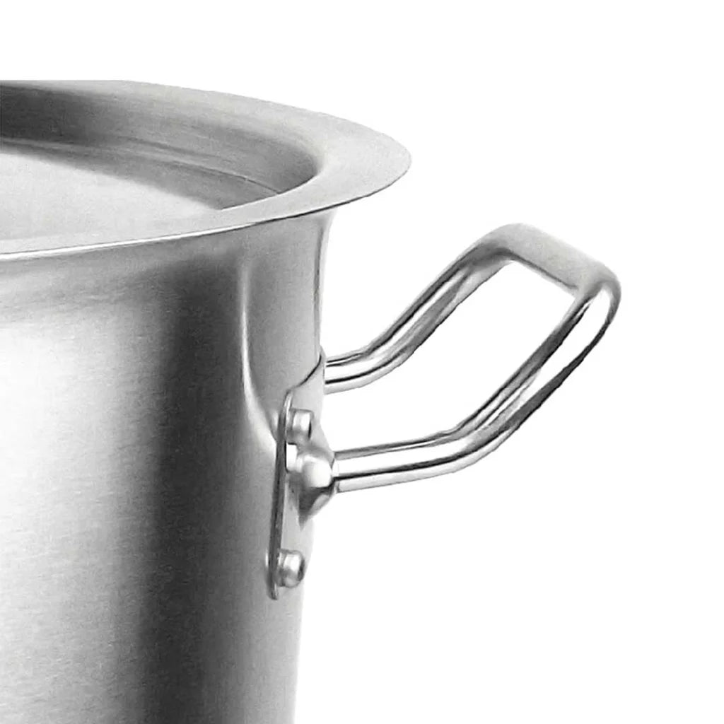 Stainless Steel Stock Pot 143L Top Grade Thick 18/10 - Premium
