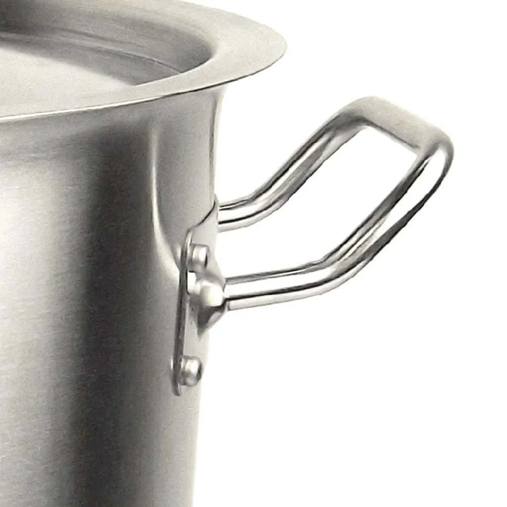 Stainless Steel Stock Pot 23L Top Grade Thick 18/10 - Premium