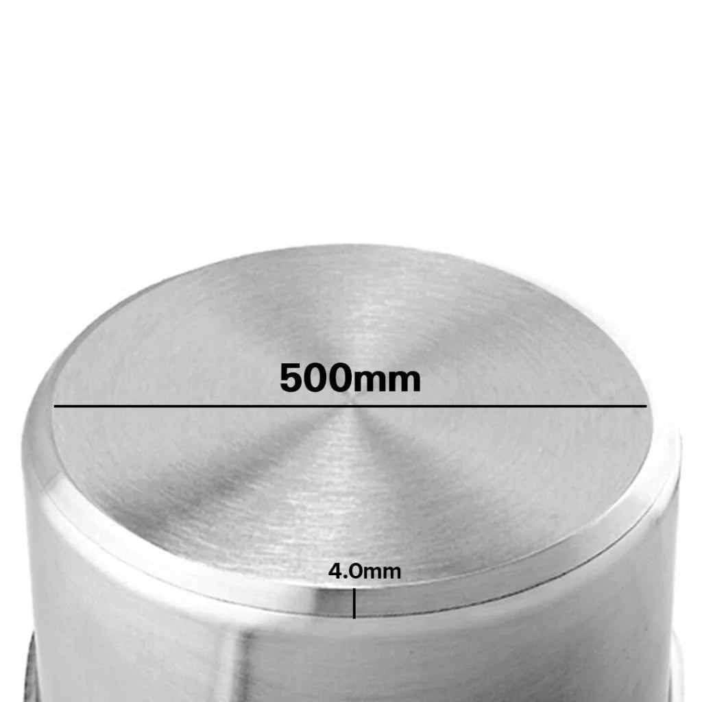 Stainless Steel Stock Pot 58L Top Grade Thick 18/10 - Premium