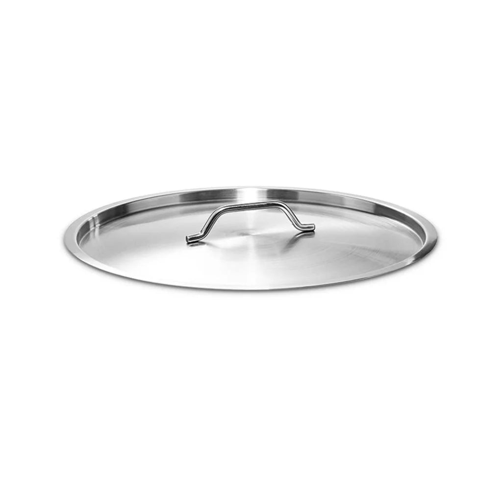 Stainless Steel Stockpot Set Premium 17L Wide & 50L Tall 18/10 Thick Grade