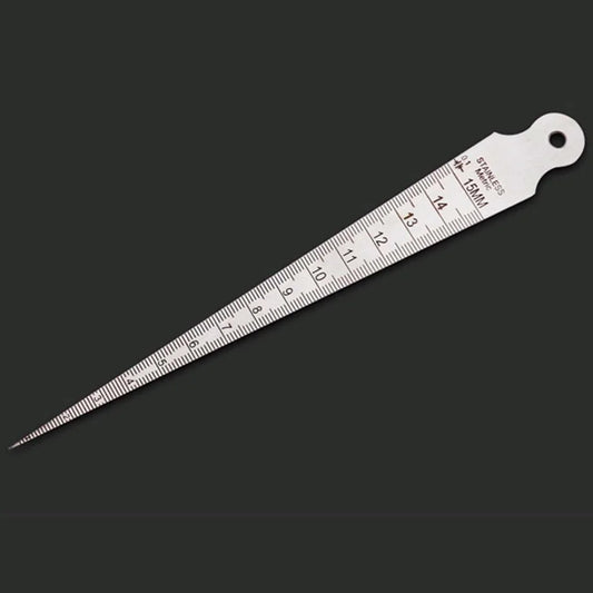 Stainless Steel Taper Gauge for Gap Measurement 1-15mm