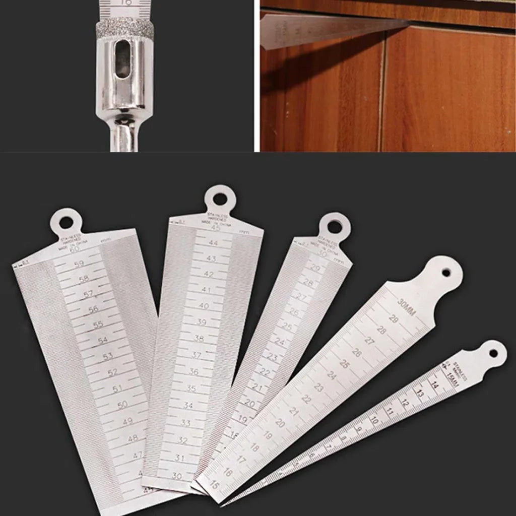 Stainless Steel Taper Gauge for Gap Measurement 30-45mm