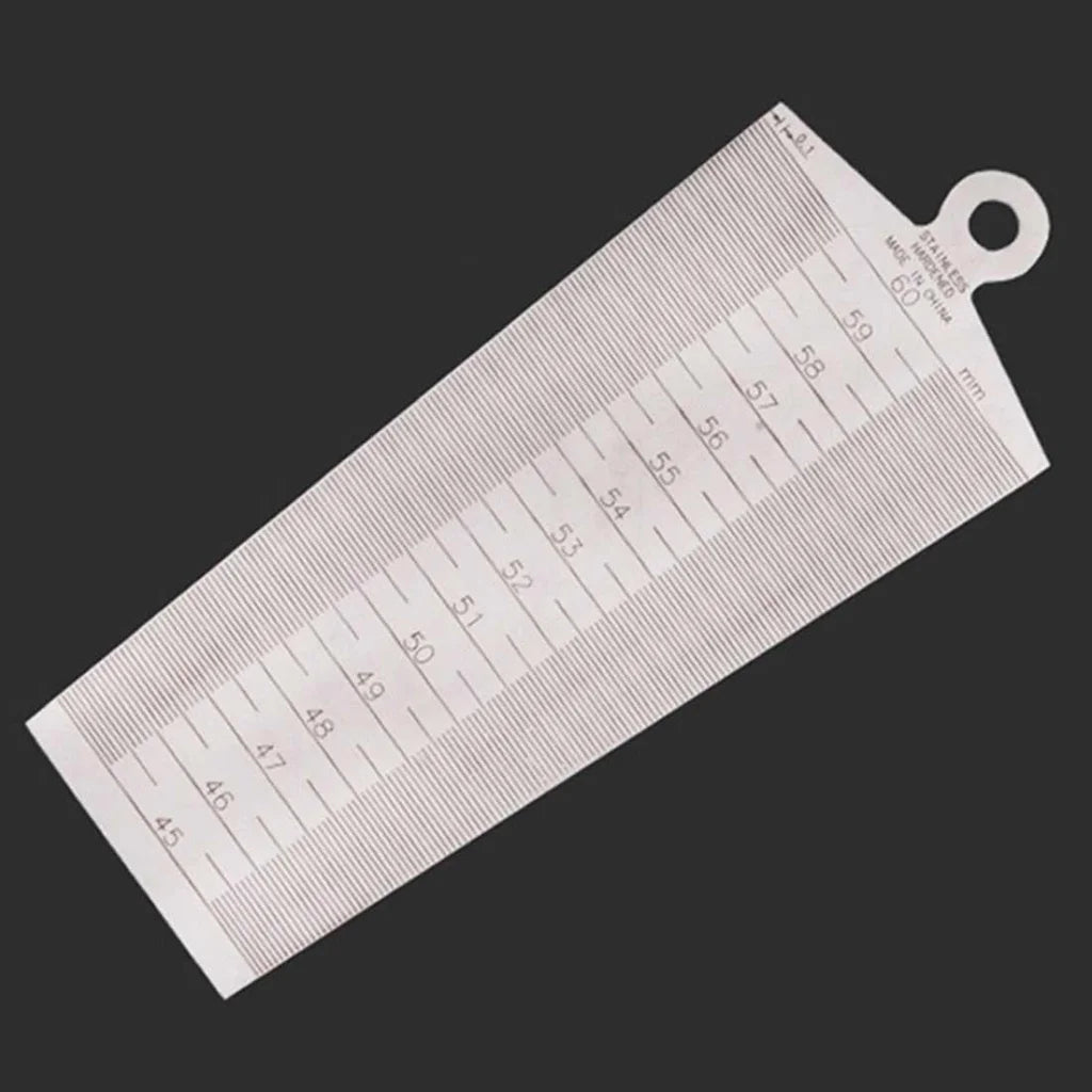 Stainless Steel Taper Gauge for Gap Measurement - Tools >