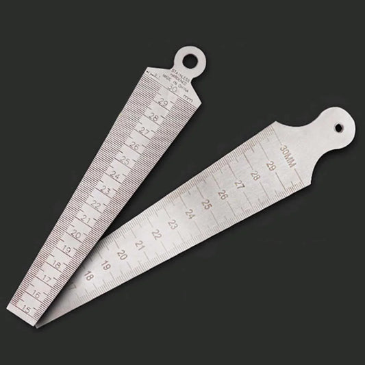 Stainless Steel Taper Gauge for Measuring Wedge Gaps