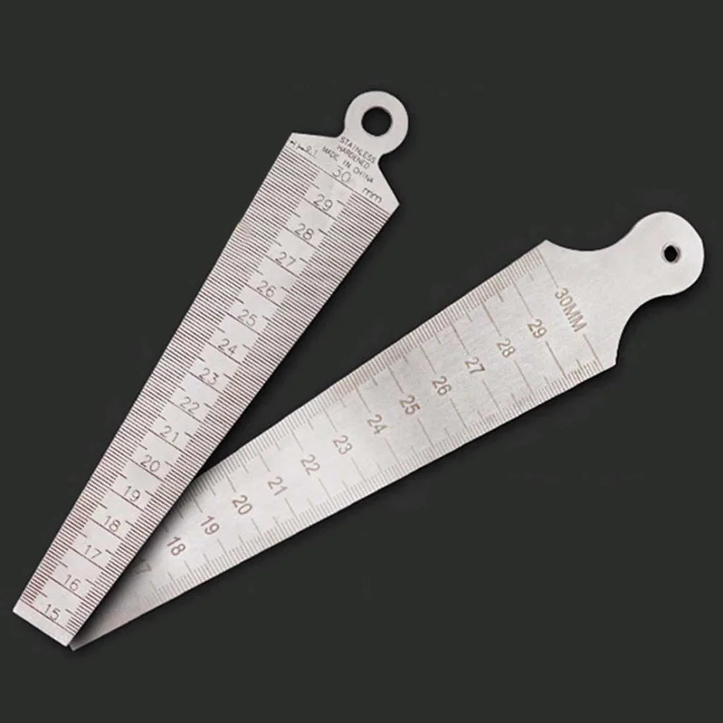Stainless Steel Taper Gauge for Measuring Wedge Gaps