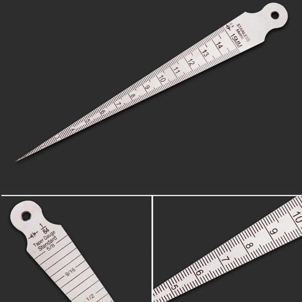 Stainless Steel Taper Gauge for Precise Measurement - Tools