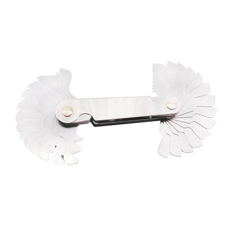 Stainless Steel Thread Gauge - 52 Pcs Metric & British 60