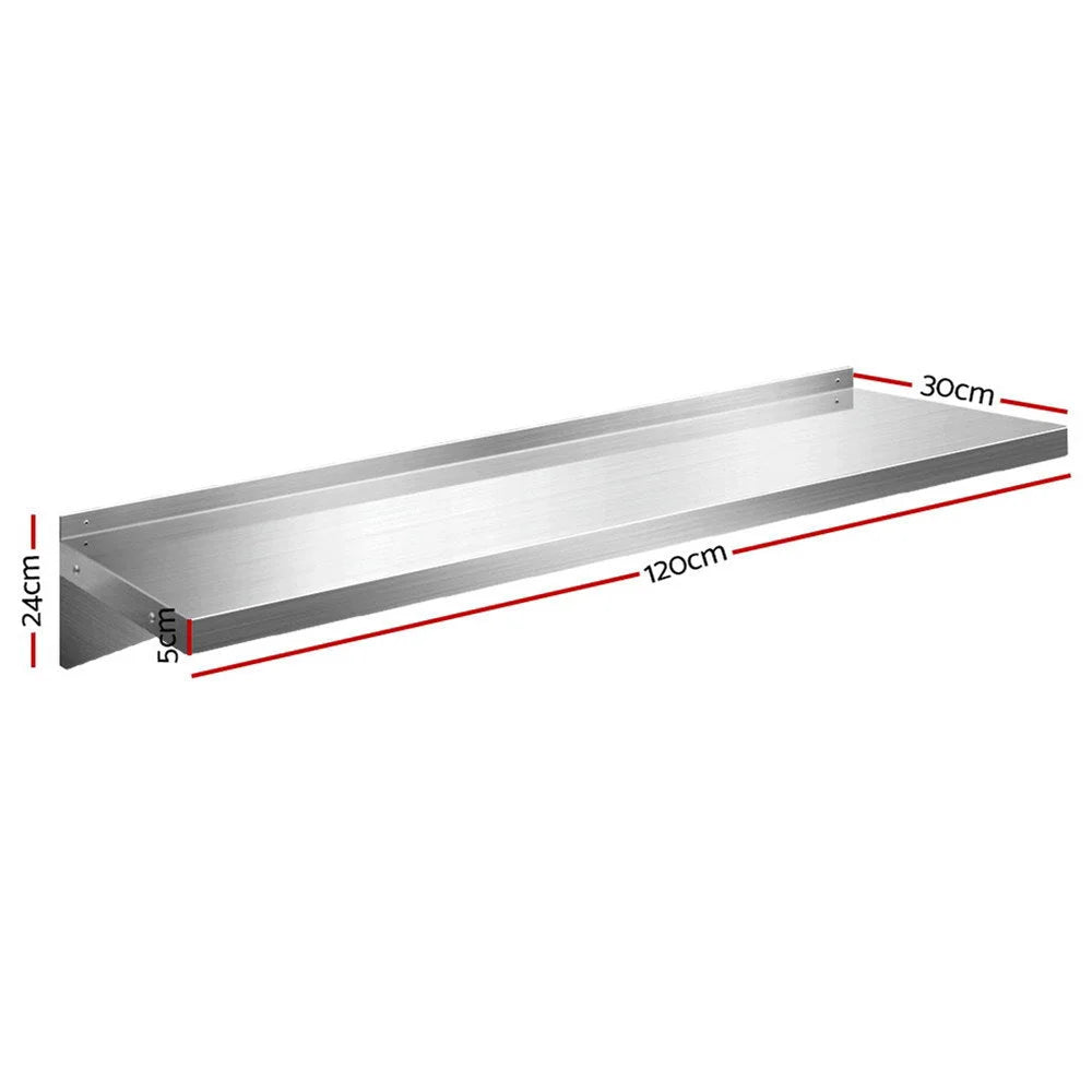 Shelf with wall kitchen shelves rack