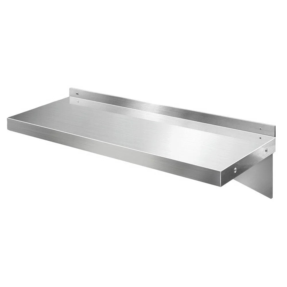 Stainless Steel Wall Shelf Kitchen Shelves Rack Mounted