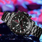 Stainless Steel Waterproof Men Sports Watch - White Net