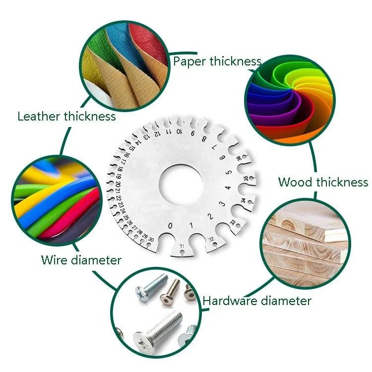 Stainless Steel Welding Gauge for Thickness and Inspection