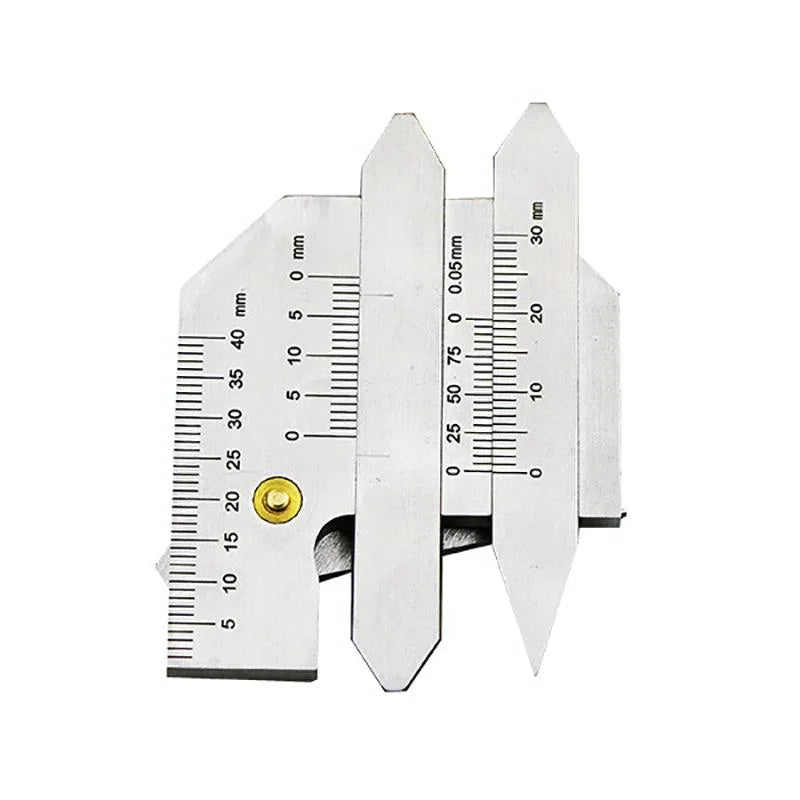 Weld Width Ruler Stainless Steel Welding Ruler for Inspection - Measure Gauge – Home My ...
