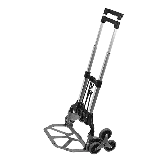 Stair Climbing Trolley 6 Wheels Aluminium Folding Hand Cart
