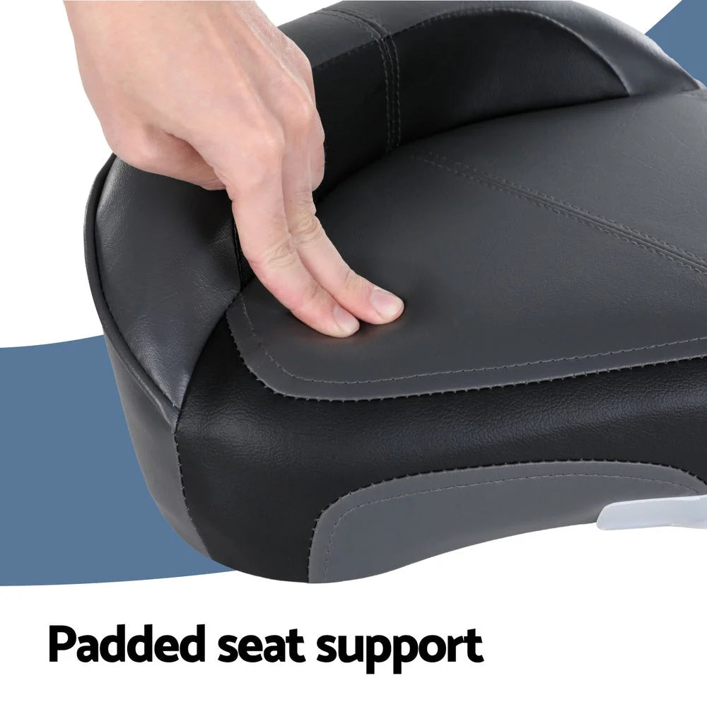 Stand Up Lean Boat Seats for Casting & Fishing with Swivel