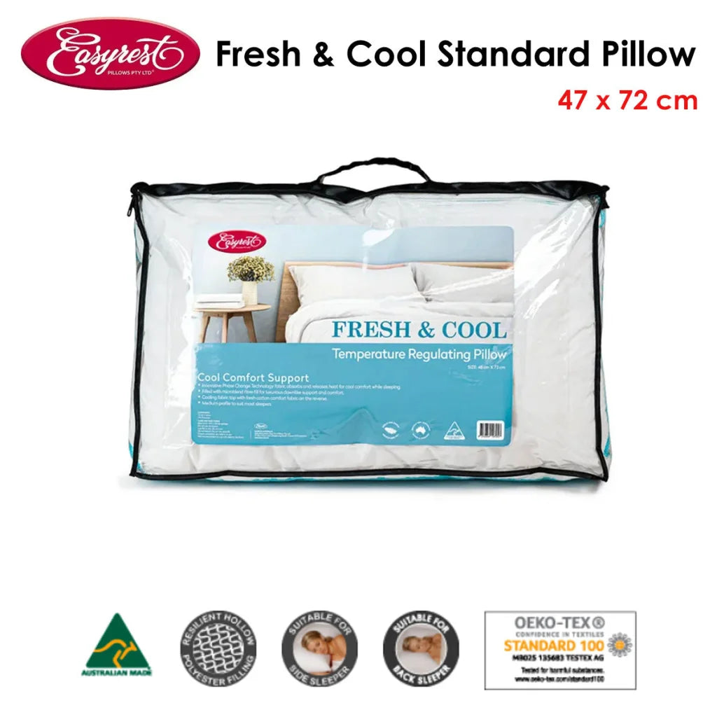 Standard Pillow Easyrest Fresh and Cool 47x72 cm - Home &