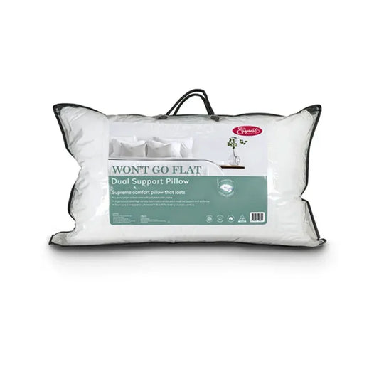 Standard Pillow Easyrest Won’t Go Flat Dual Support 48x73