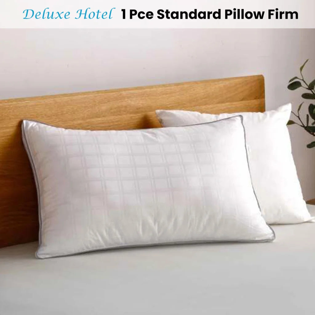 Standard Pillow Firm 45x70cm Accessorize Deluxe Hotel