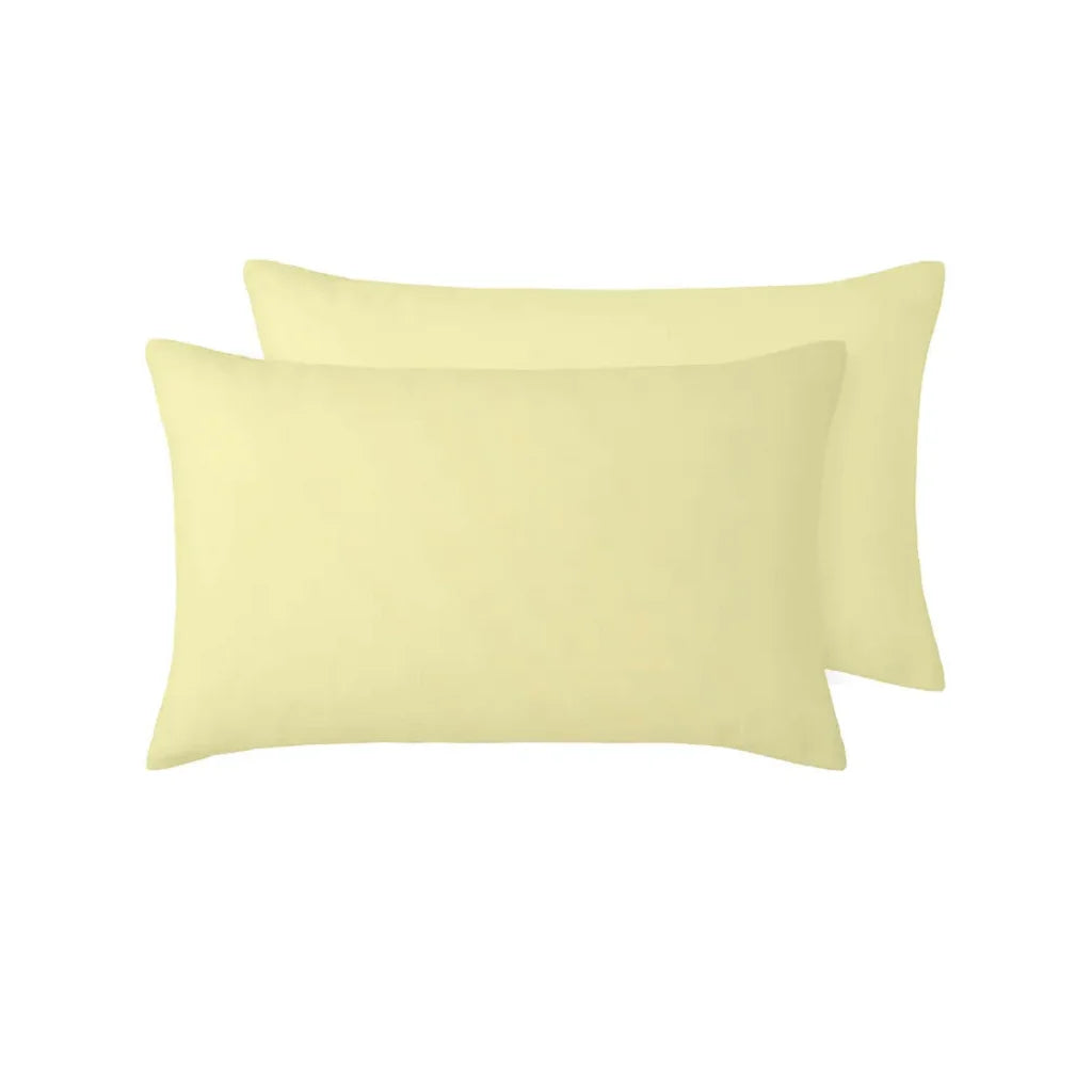 Standard Pillowcases Pair Vintage Design Homewares 100%